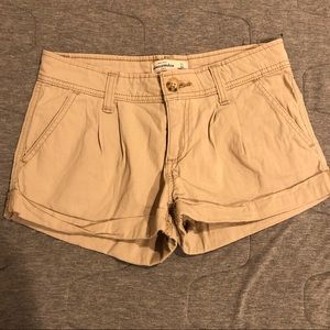 Abercrombie Kids Tan Cargo Shorts
